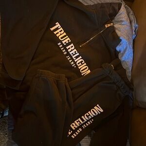 True religion 2 piece track set